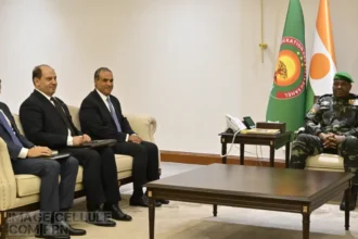 Diplomatie régionale : Abdourahamane Tiani reçoit un émissaire égyptien à Niamey