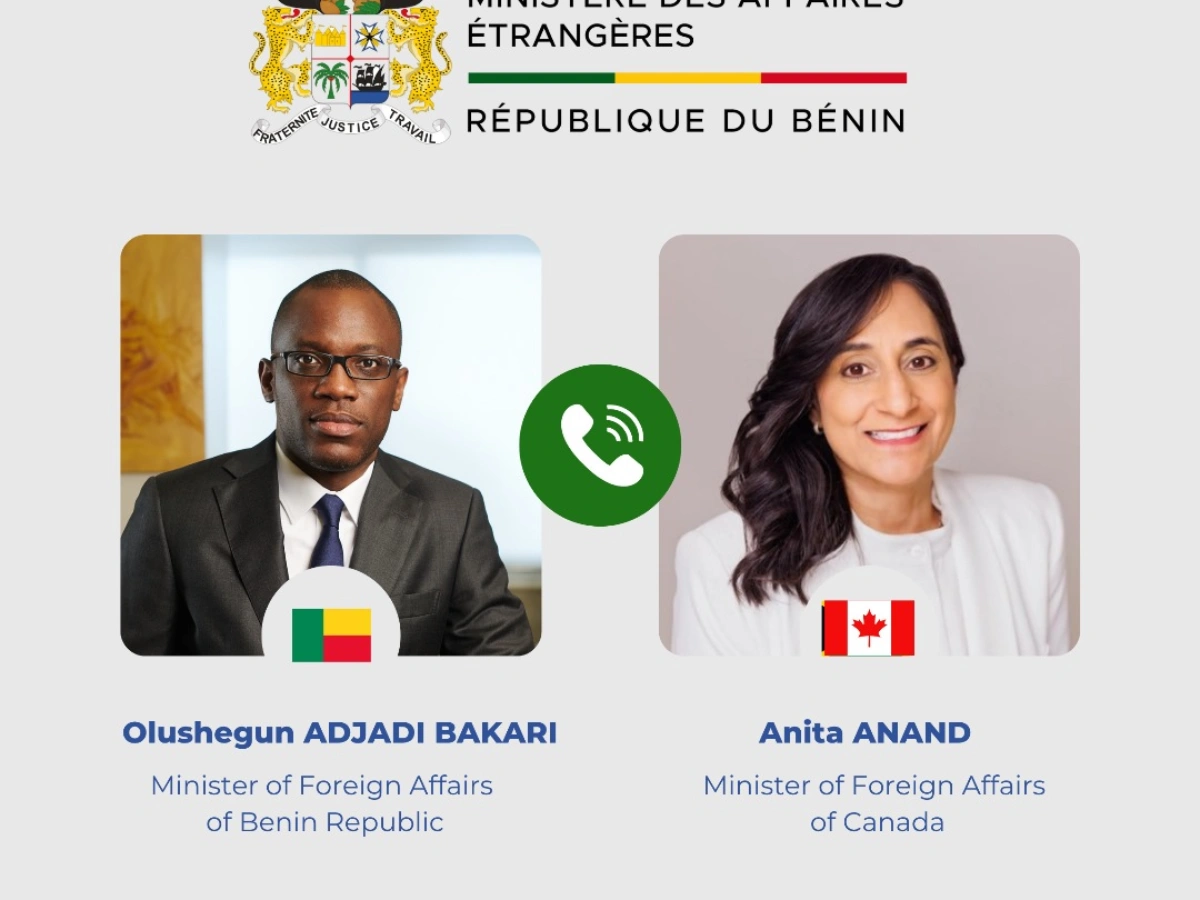 Le Bénin renforce ses liens diplomatiques avec le Canada