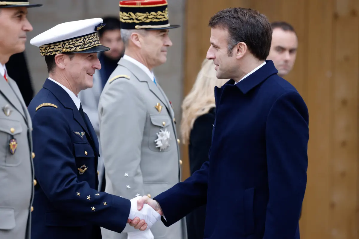 Macron nomme le général Fabien Mandon à la tête des armées françaises