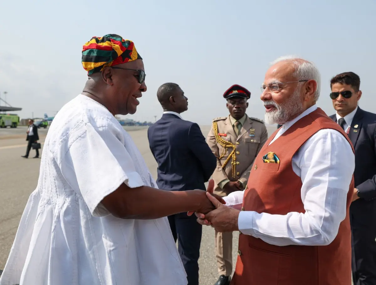 Ghana – Inde : en visite à Accra, Narendra Modi signe des accords de coopération avec John Dramani Mahama