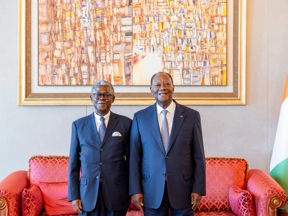 Mission pré-électorale de la Cédéao en Côte d'Ivoire: Théodore Holo reçu par Alassane Ouattara