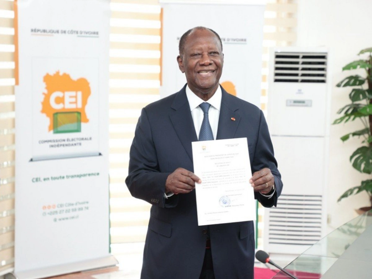 alassane ouattara candidat présidentielle 2025