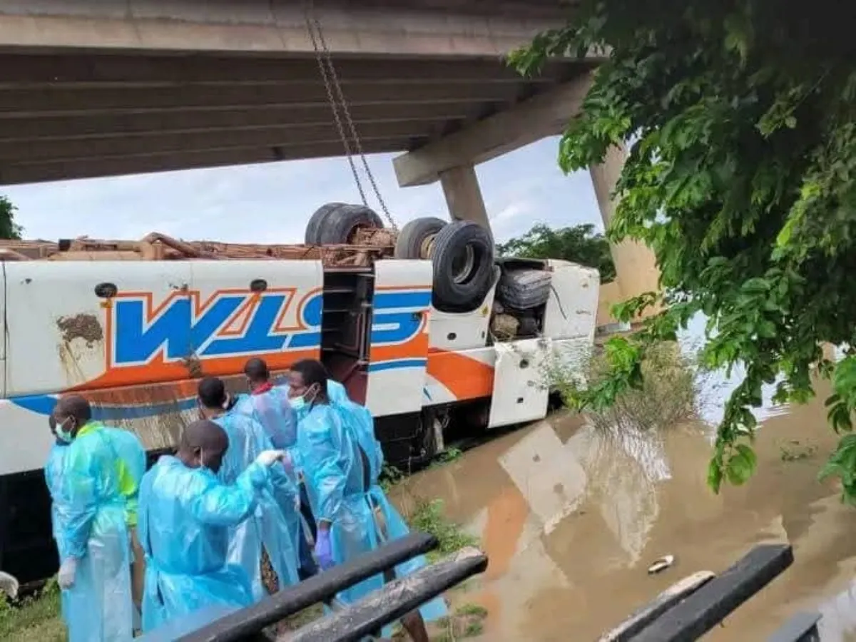 accident bus STM Glazoué Thio rescapé assistance financière
