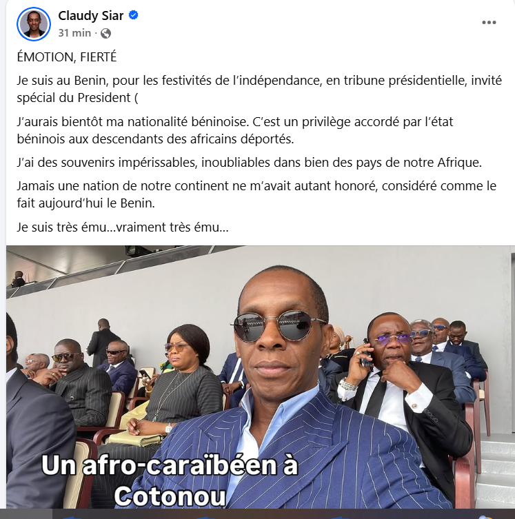 Claudy Siar