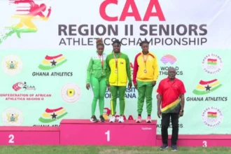 championnats ouest africains athlétisme bénin médailles