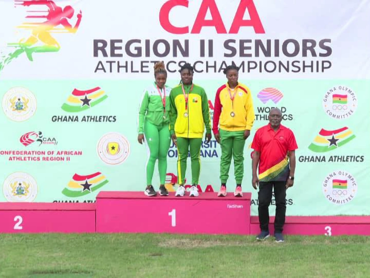 championnats ouest africains athlétisme bénin médailles