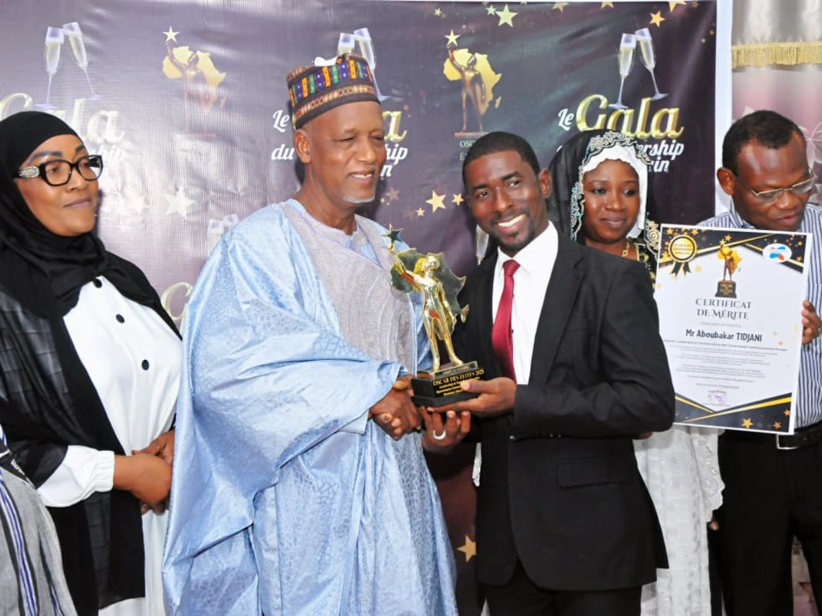 el hadj aboubakar tidjani prix oscar élites africaines
