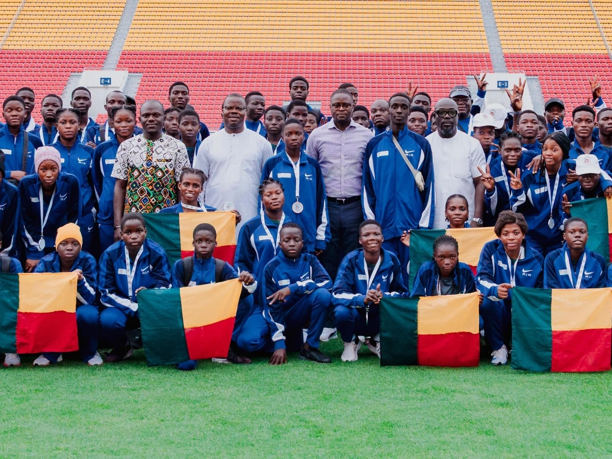 Jeux Africains Scolaires en Algérie athlètes béninois