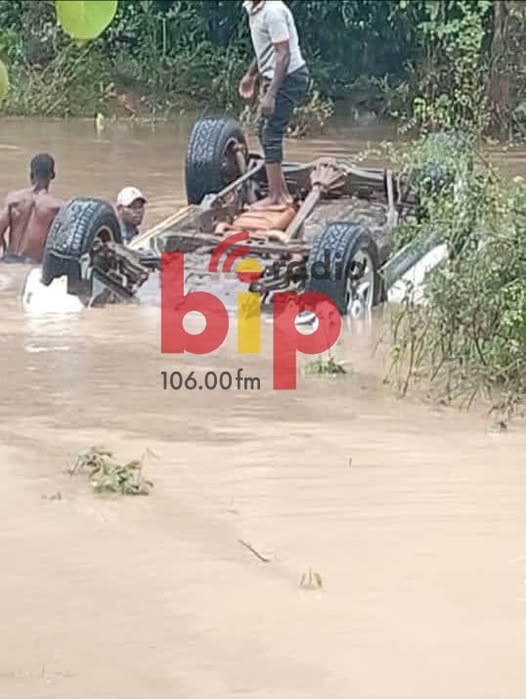 Bembéréké Wodo chute de véhicule 