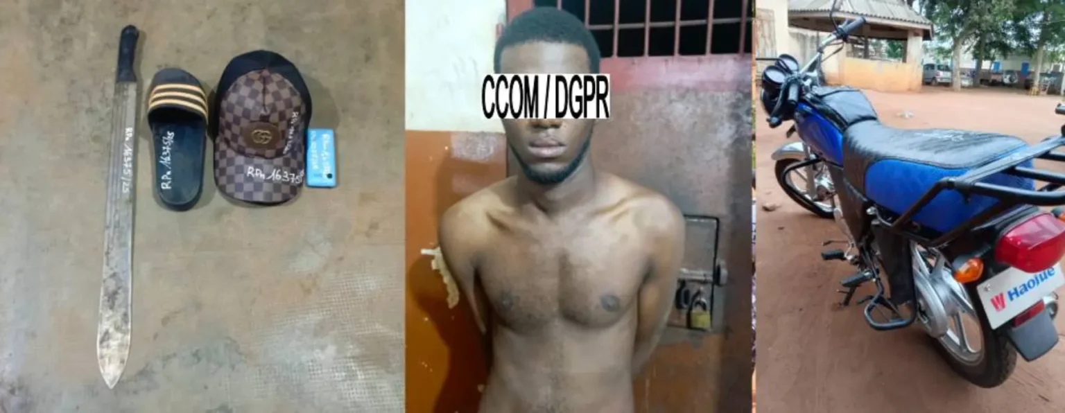 vol à main armée à Houègbo