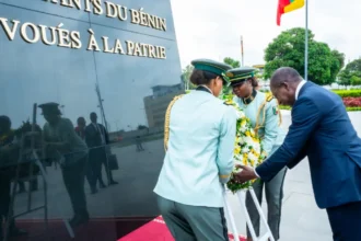 dépôt gerbe Patrice Talon