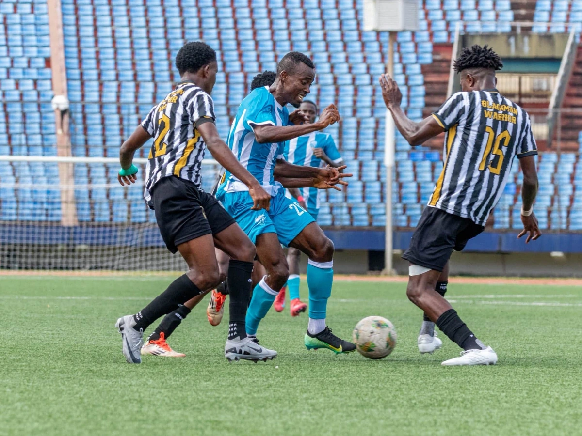 coupe caf coton fc black man warriors