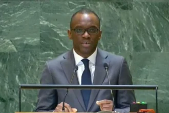 Olushegun Adjadi Bakari à l'ONU