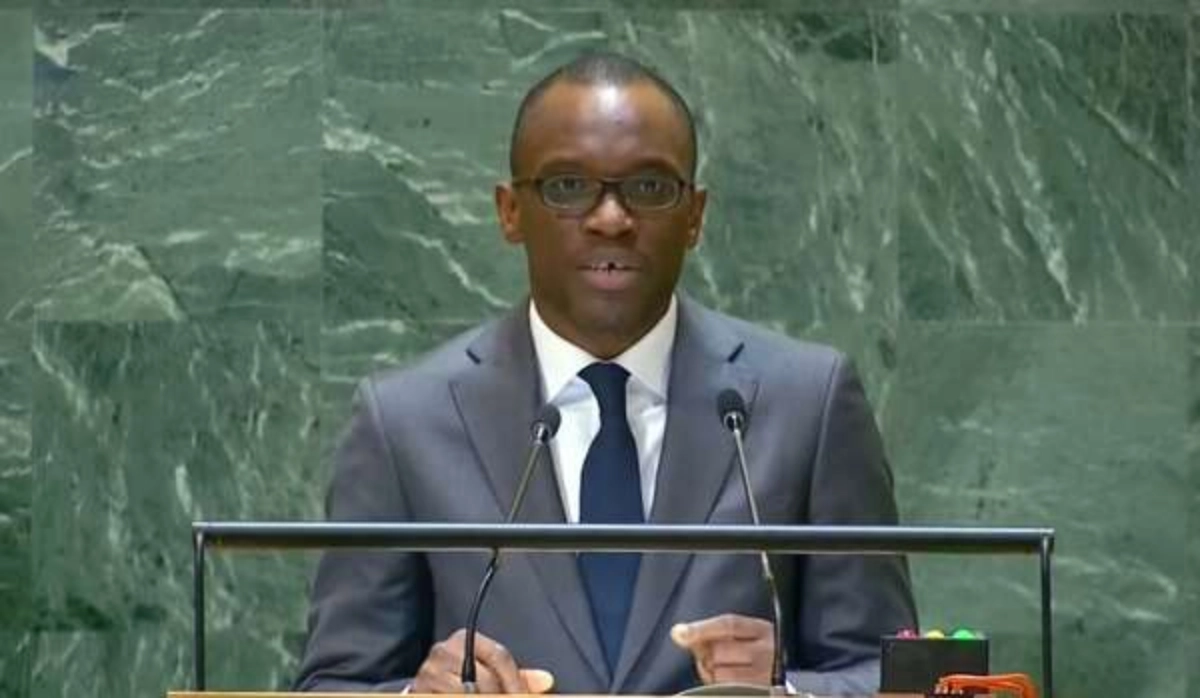 Olushegun Adjadi Bakari à l'ONU