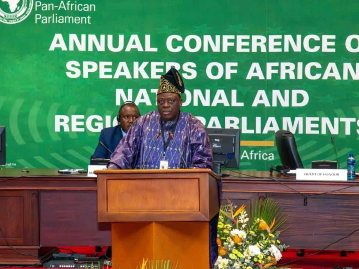 louis vlavonou 13e conférence annuelle parlements africains