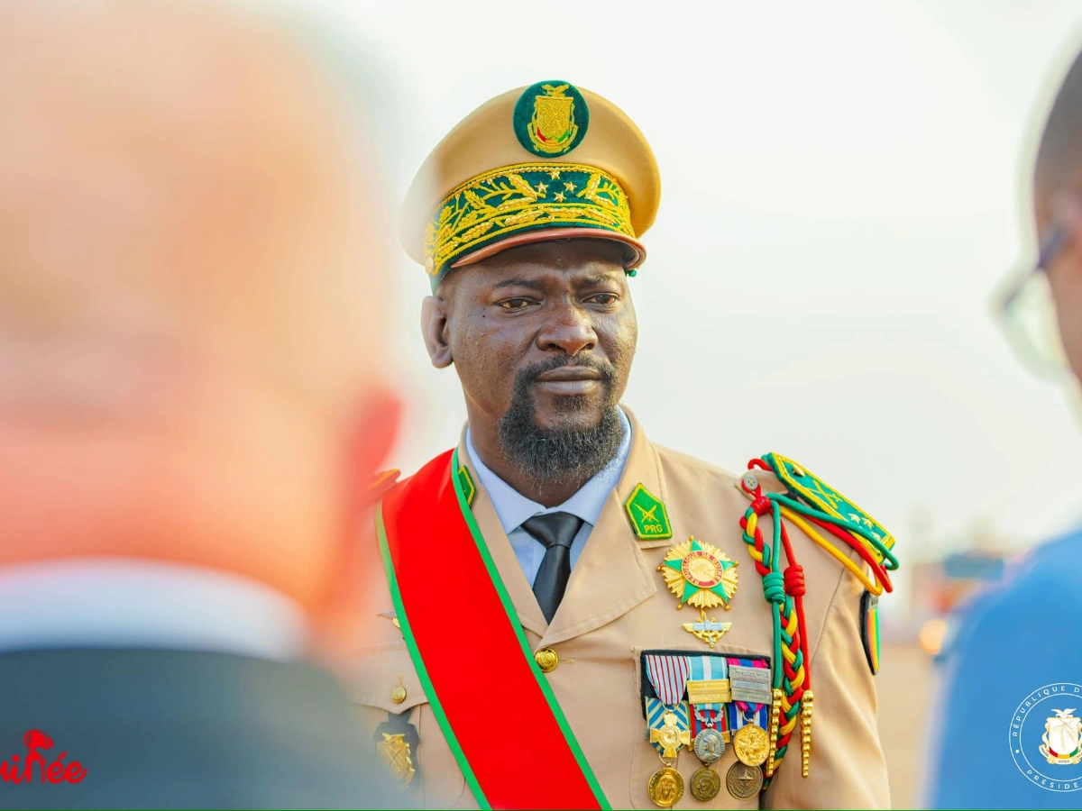 mamadi doumbouya présidentielle guinée