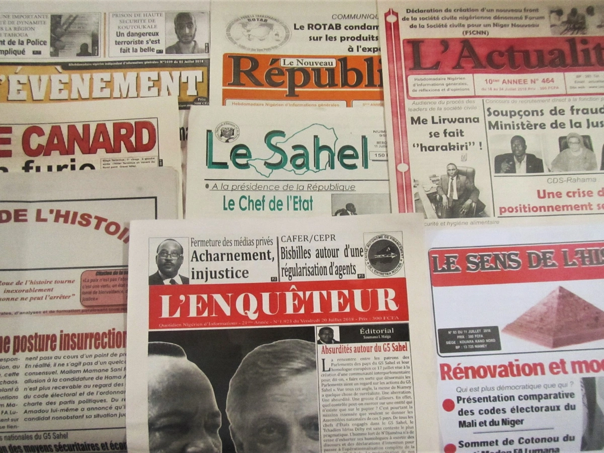 arrestation journalistes niger