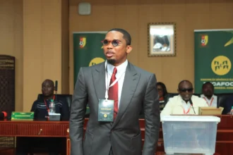 samuel Eto'o réélu président