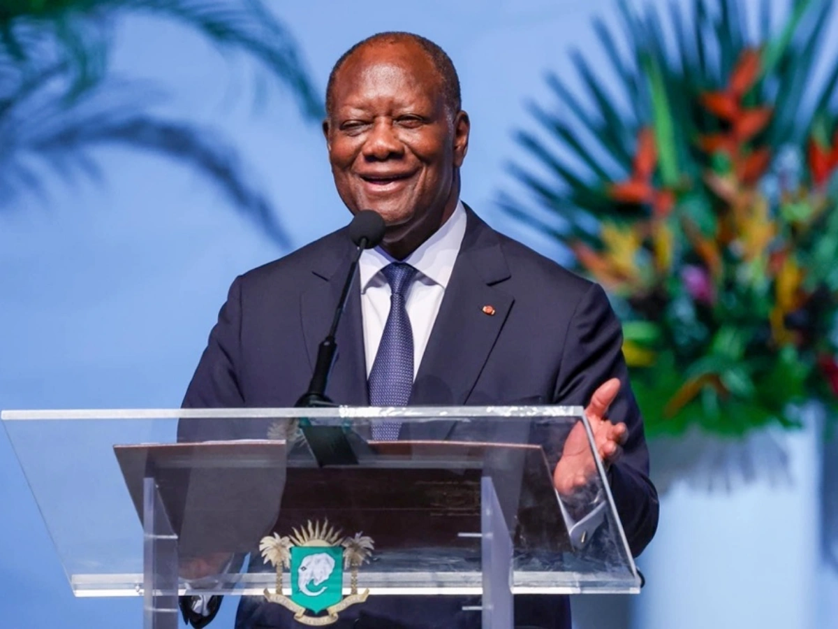 alassane ouattara investi