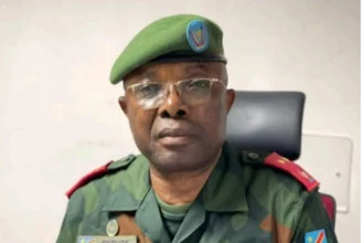 suspension porte parole armée Congo