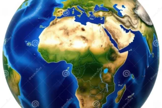 taille afrique carte