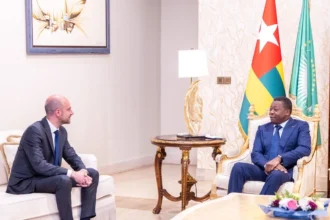 Jean-Noël Barrot en visite de travail à Lomé