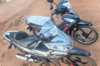 motos volées et récupérées par la Police
