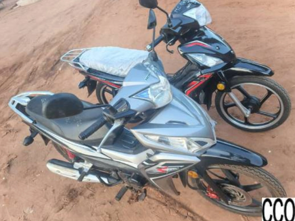 motos volées et récupérées par la Police