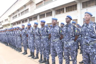 nouveaux policiers porto-novo