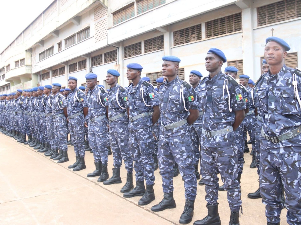 nouveaux policiers porto-novo