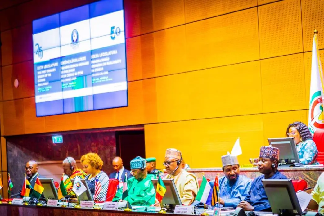 ouvertuire premièresession ordinaire 2026 parlement de la cedeao