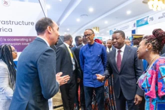 à l’occasion de l’ouverture de la Convention et Exposition africaines du transport aérien 2026, organisée à Lomé.