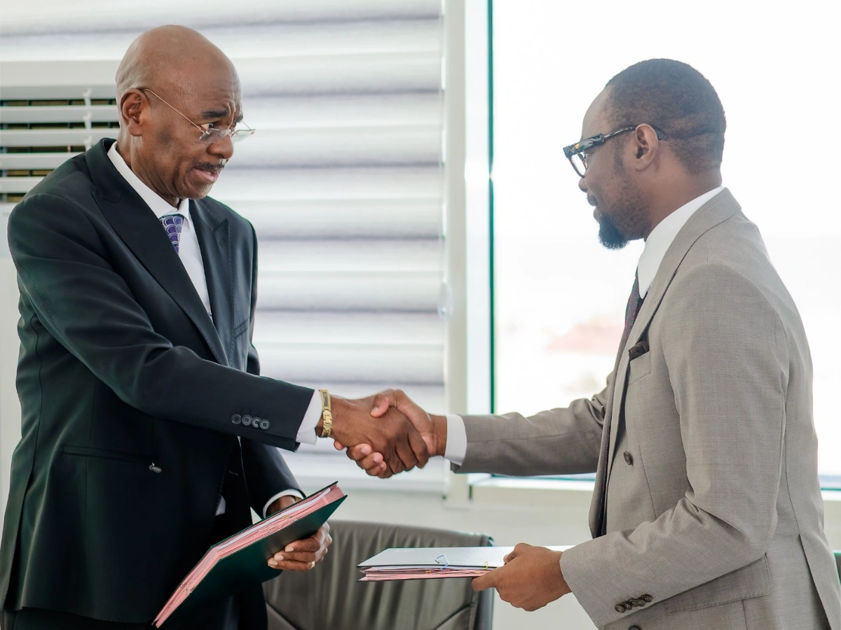 Gaston Zossou et Marius Adanzounon