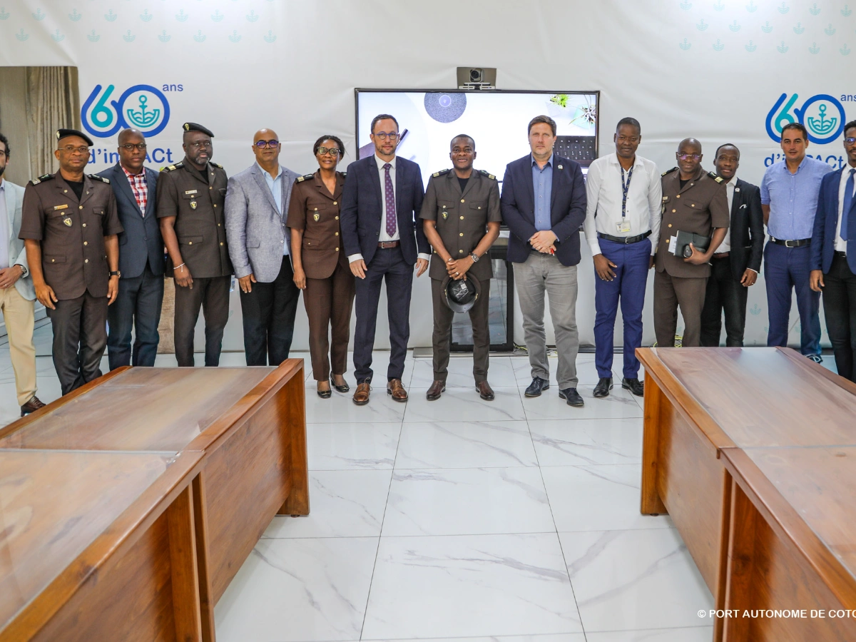 Raouf Malèhossou au Port Autonome de Cotonou