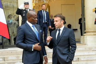 Brice Oligui Nguema à l'Elysée