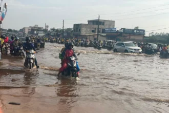 Embouteillages monstres à Abomey-Calavi pendant les pluies
