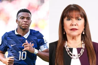 celeste amarilla mbappe
