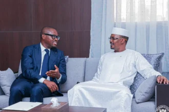 Romuald Wadagni échange avec Mahamat Idriss Déby