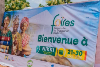 Awaou Baco, a officiellement lancé ce vendredi 21 août 2026 la 3e édition de la Foire Régionale de l'Artisanat du Bénin, Zone Nord.