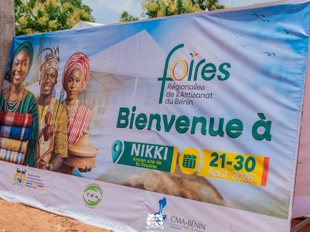 Awaou Baco, a officiellement lancé ce vendredi 21 août 2026 la 3e édition de la Foire Régionale de l'Artisanat du Bénin, Zone Nord.