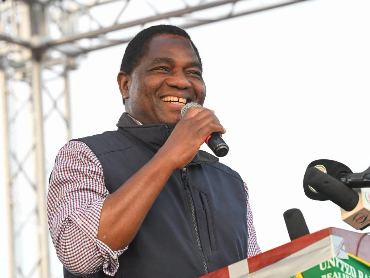 Hakainde Hichilema réélu