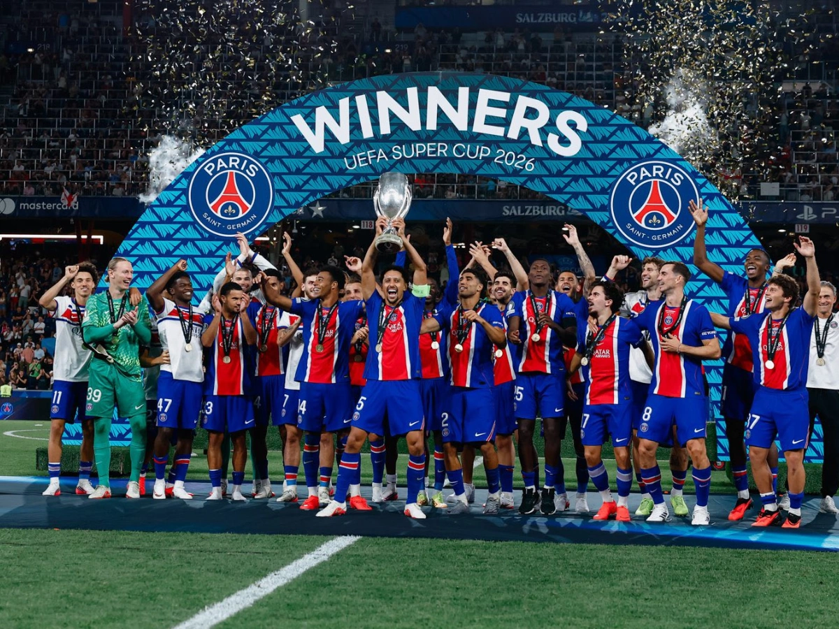 PSG, Champion de la supercoupe d'Europe