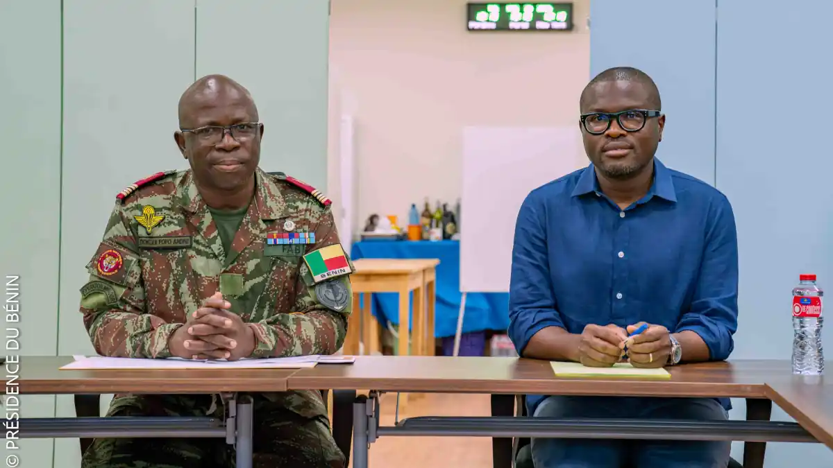 Romuald Wadagni au camp militaire de Parakou pour rencontrer les soldats engagés dans l’opération Mirador