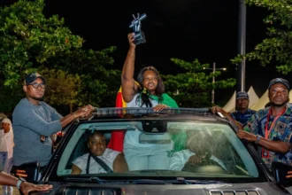 Saara Houansou accueillie en héroïne à Cotonou
