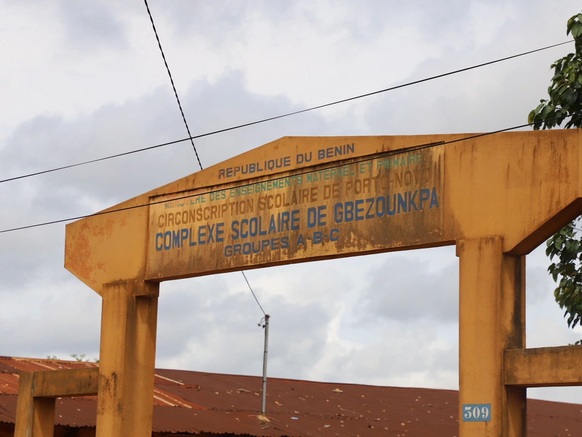 Ecole Primaire Publique de Gbezounkpa à Porto-Novo