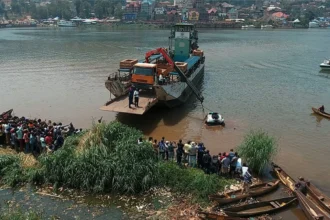 Naufrage sur le lac Kivu