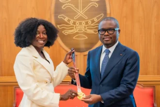 Bénin : Après son sacre mondial, Noélie Yarigo expose ses ambitions à Romuald Wadagni