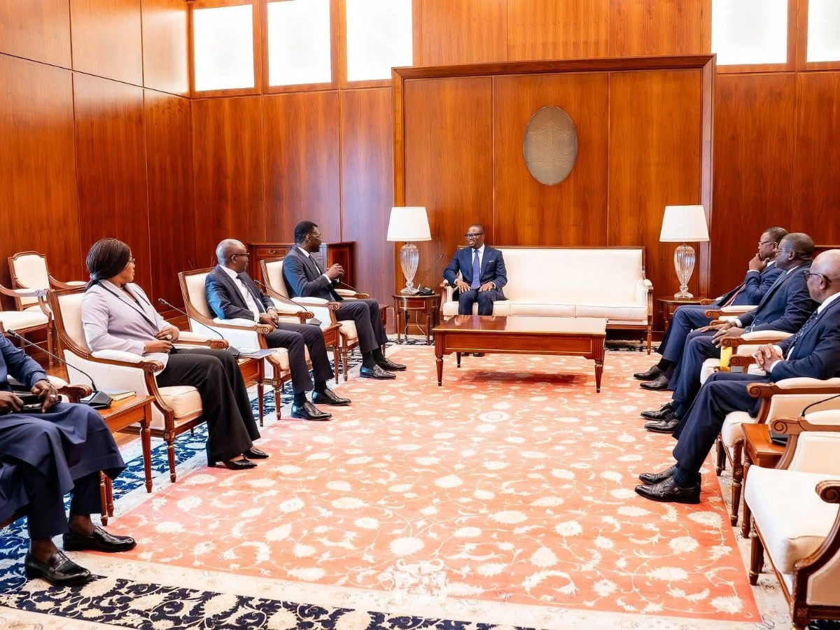 Présidence du Bénin : Romuald Wadagni reçoit le bureau de l’Assemblée nationale