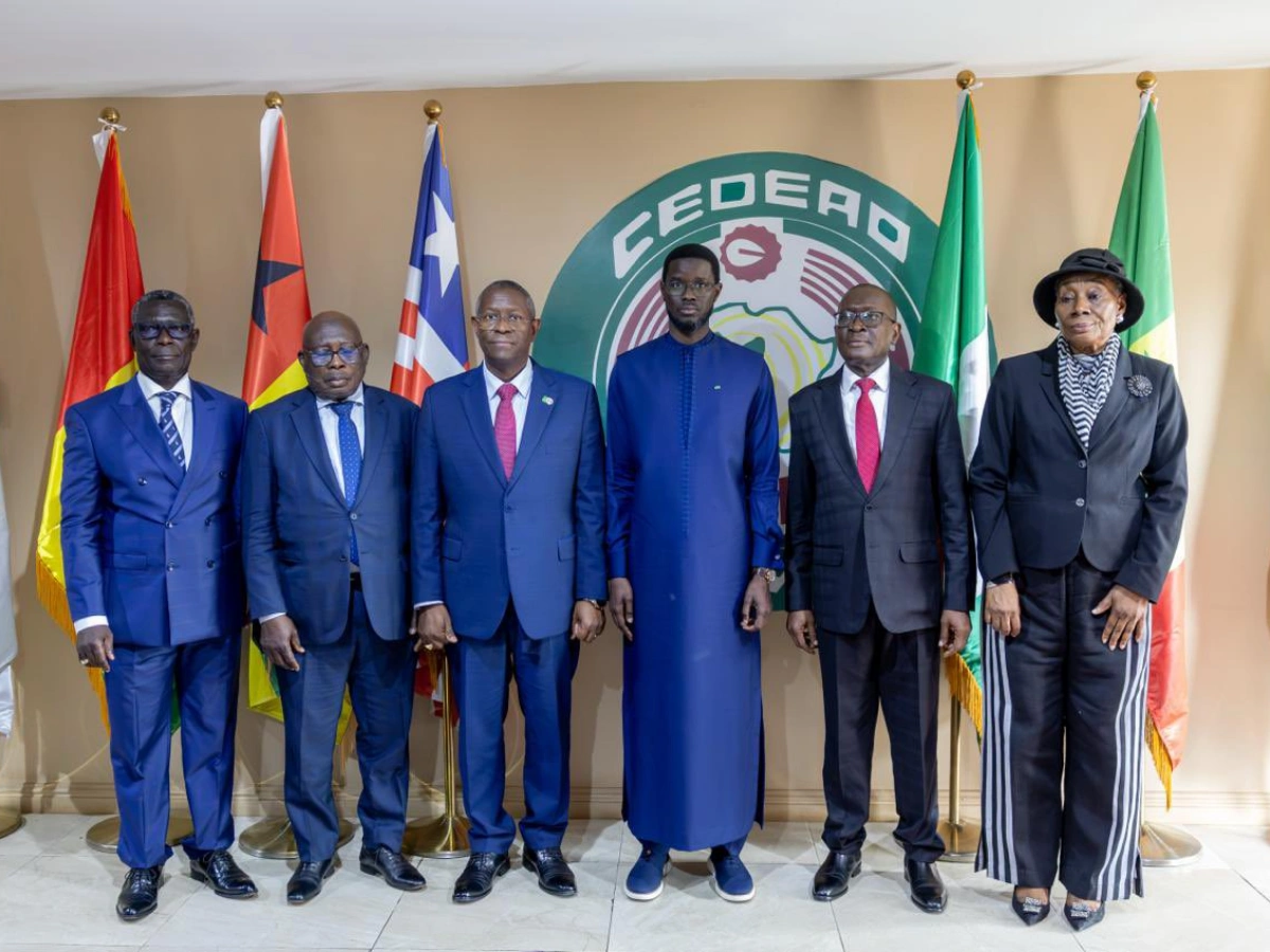 Bassirou Diomaye Faye en visite des institutions de la CEDEAO à Abuja